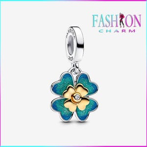 2025 Four Leaf Clover Lab-Grown Diamond Dangle Charm