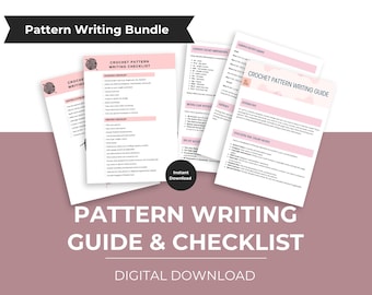 Crochet Pattern Writing Guide: Step-by-Step Checklist (PDF Download)