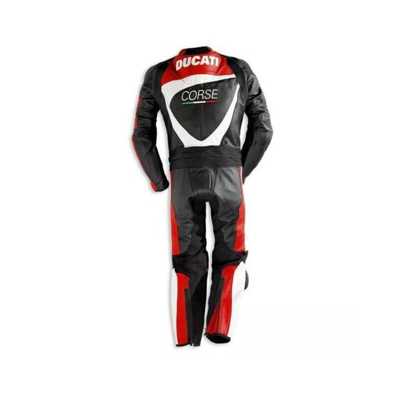 Ducati Motogp Leather Racing Suit: Cowhide Motorcycle Biker Gear