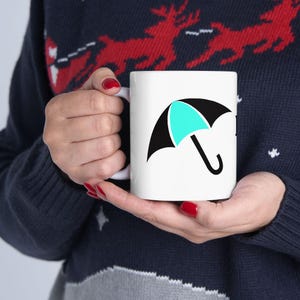 Parasol Company Ceramic Mug,  Resident Evil Umbrella Corporation Inspired Biohazard Cup, Coffee Mug, Tea Mug, Gift for Gamers, Halloween Mug