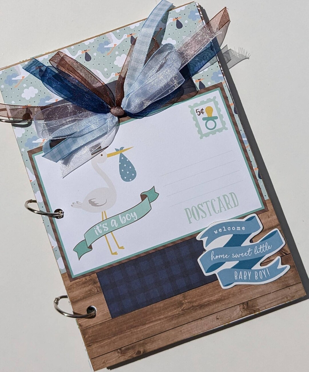 Baby Boy Baby Book, Baby's First Year, Newborn Baby, Junk