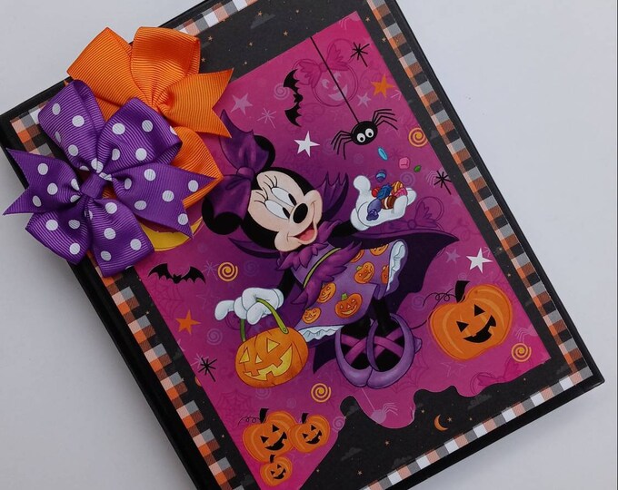 Disney Halloween Mickey's Not so Scary Premade Photo Album - Etsy