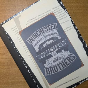 Supernatural premade journal