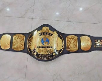 Wing Eagle Wrestling Championship Replica titelriem 4 mm zink-afgietsel volwassenen