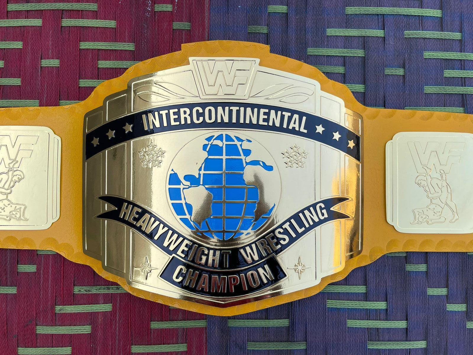 希少 WWF インターコンチネンタル ヘビー級 レスリング 選手権 ベルト サイン入り プロレス 海外 チャンピオンベルト レプリカ Wwf intercontinental championship replica title belt - Etsy 日本