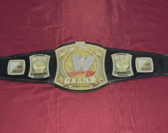 Customizable Spinner Championship Belt 4mm– Replica Wrestling Heavyweight