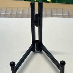 Iron Art Display Stand Plate Stand for Display Clear Easel Stand Display Holder for Art Card Frame Picture Magazine Book