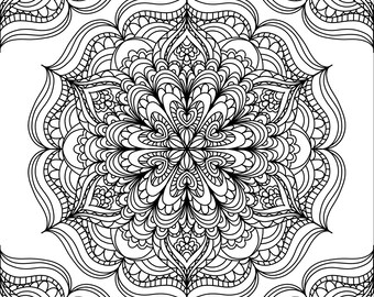 5 Páginas para colorir mandalas