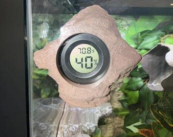 Natural Terrarium Magnetic Hydrometer/Thermometer