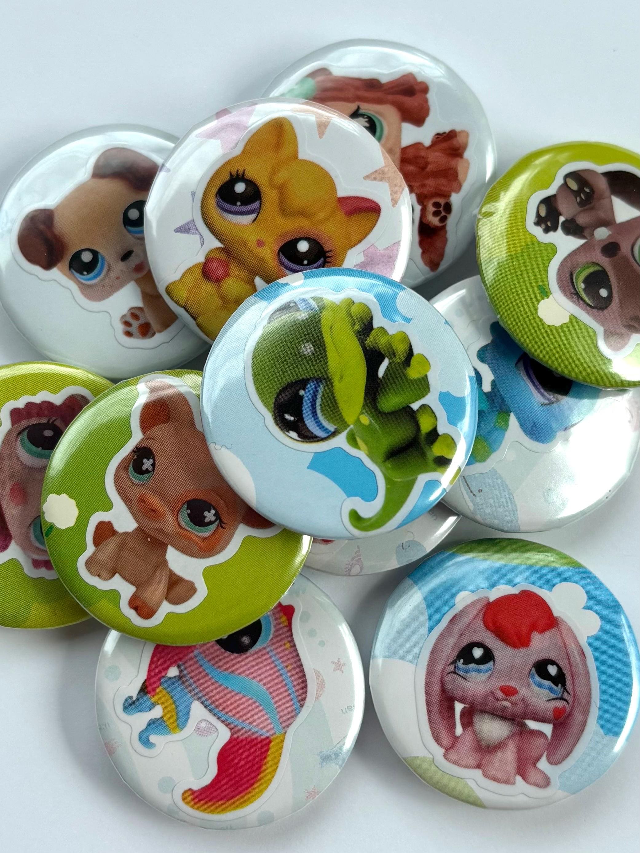 5 Littlest pet shop pins