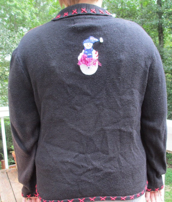 snowman sweater, snowmen sweater, snowman, snowme… - image 5