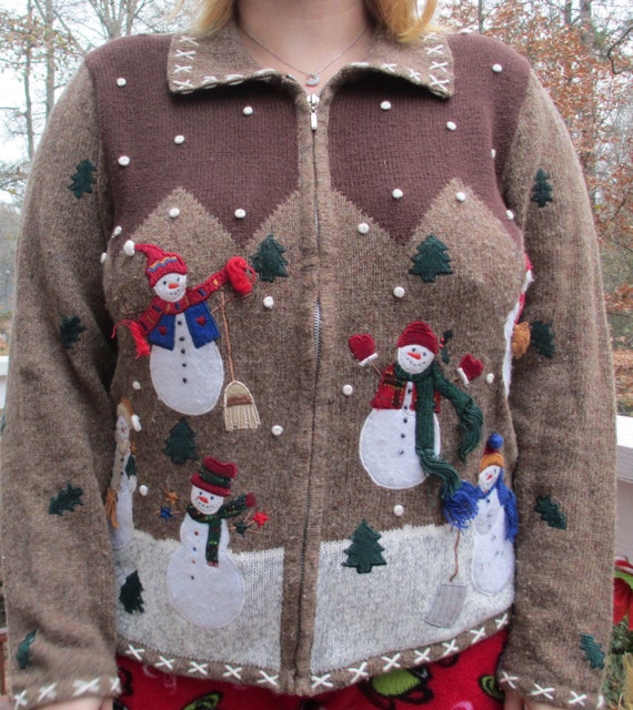 Tacky sweater, tacky christmas sweater, tacky swea