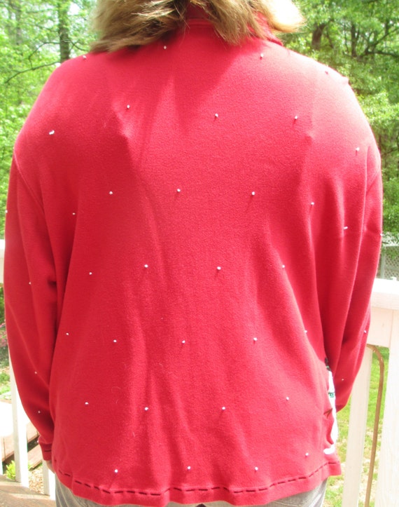 Tacky christmas sweater, christmas sweater, snowm… - image 4