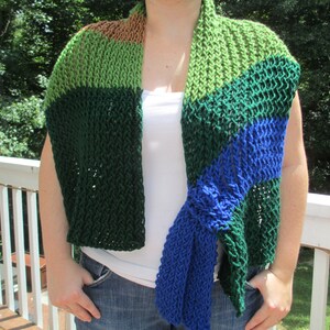 Teenage Mutant Ninja Turtle Scarf, Leonardo Ninja Turtle Scarf, Blue Ninja Turtle Scarf, Free Shipping image 3