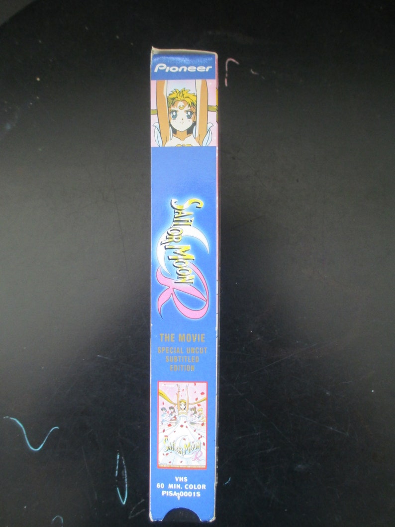 Sailor Moon R the Movie VHS Original Cover UNCUT 1999 Etsy Hong Kong