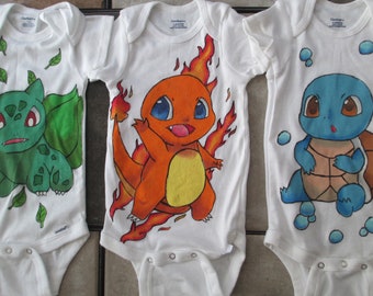 Pokemon, Pokemon clothes, baby clothes, baby onesies, custom clothes, custom kids clothes, custom baby clothes, kids clothes, pokemon toys