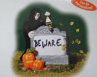 Department 56 Halloween Village Sign Village Accessories Halloween Series 2002