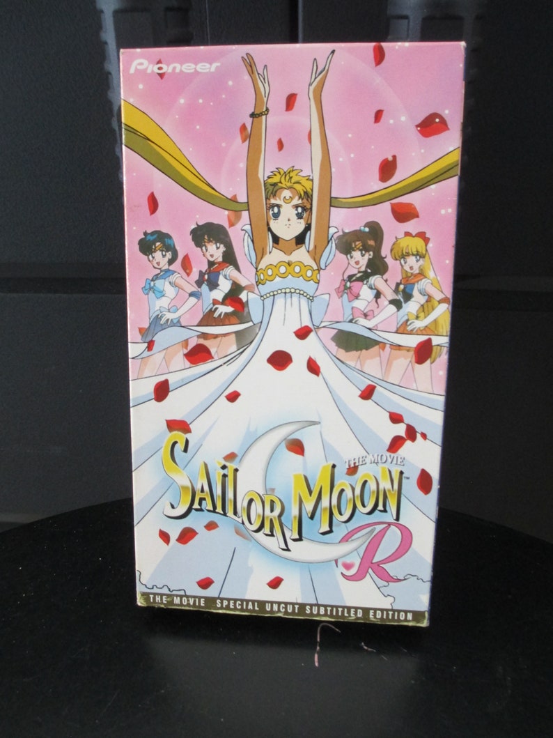 Sailor Moon R the Movie VHS Original Cover UNCUT 1999 Etsy Hong Kong