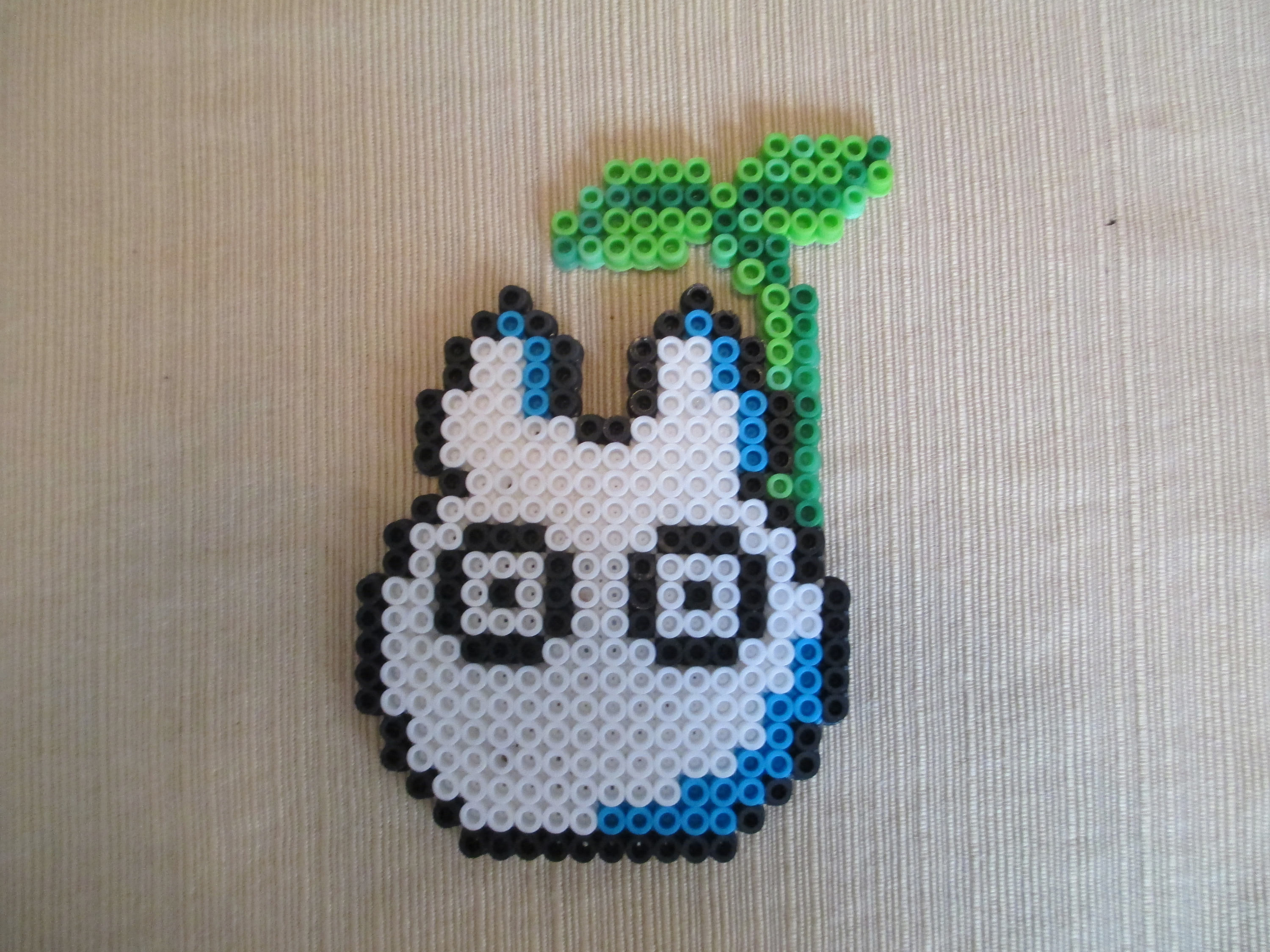 Perler Perler Piece Anime Perlers Totoro Anime Gifts Etsy