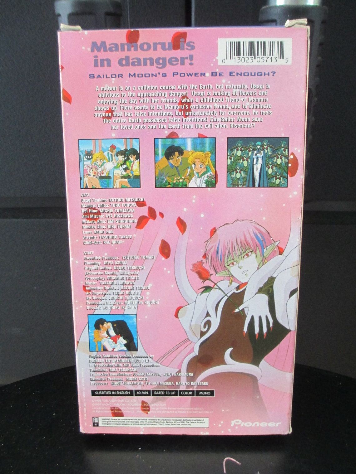 Sailor Moon R the Movie VHS Original Cover UNCUT 1999 Etsy Hong Kong