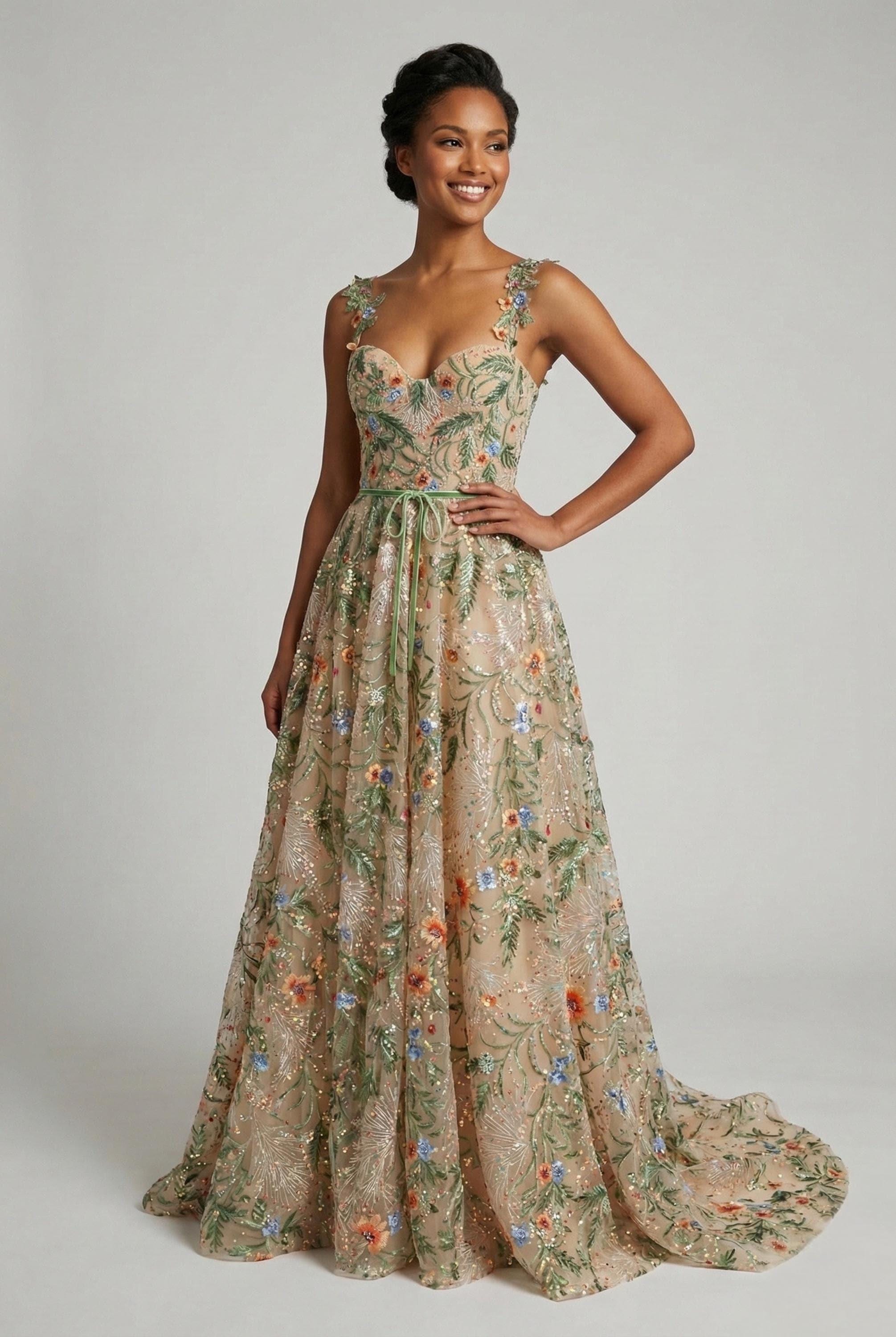 Embroidered Dress - Etsy Canada