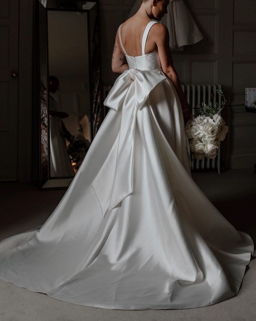 Mikado wedding dress Portugal