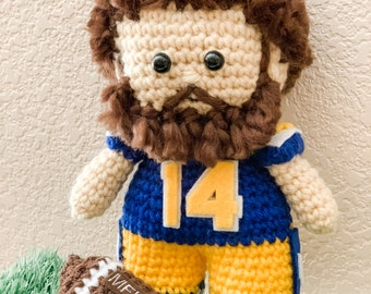 Crochet Lil Fouts with MFIC Football