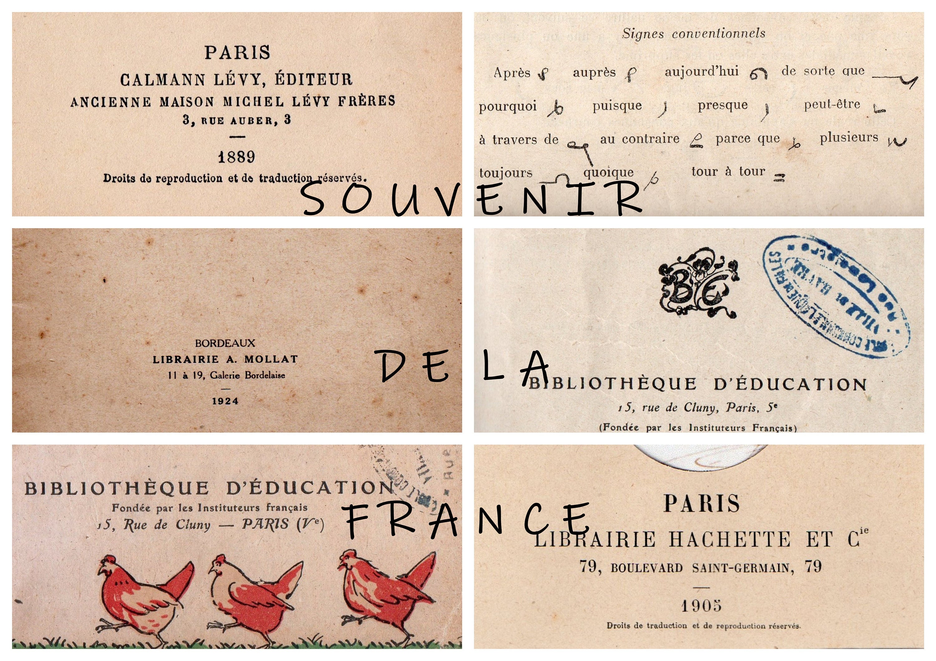 French Book page pockets French Book Covers and two A5 size Etsy