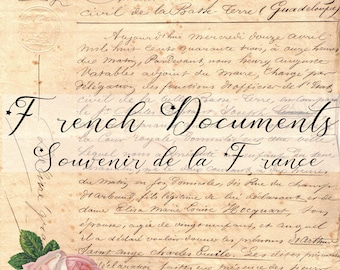 French Documents Set 1