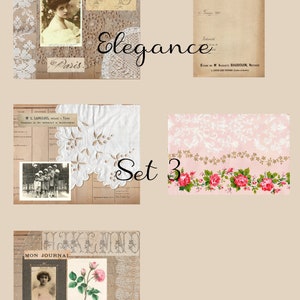 Elegance Set 3 - 11 pages pour journaux au format lettre US - Sortie de la retraite