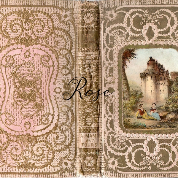 Antique Book Print - Etsy