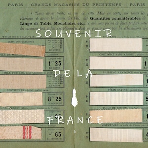 Grands Magasins du Printemps - Paris - Imprimíveis Ephemera - leia a descrição!