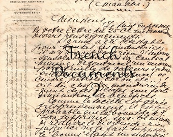 French Documents Set 2