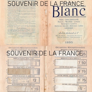 Catálogo Grands Magasins du Printemps, París - Tamaño carta EE. UU.