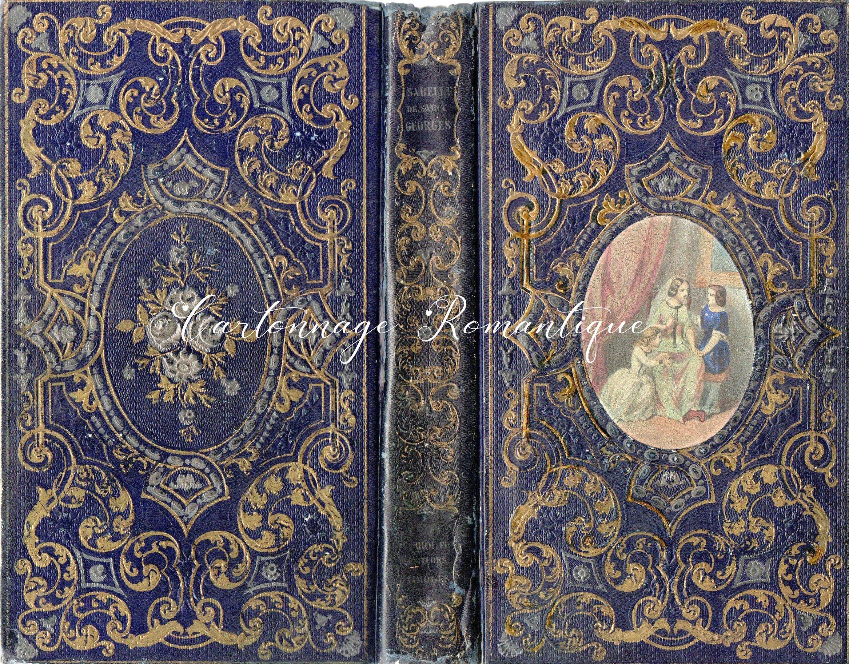 Cartonnage Romantique - Etsy