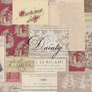 DAINTY - Diario digital de diez páginas en formato vertical. Tamaño carta de EE. UU.