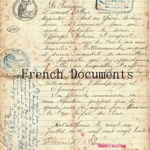 Documentos franceses Conjunto 3