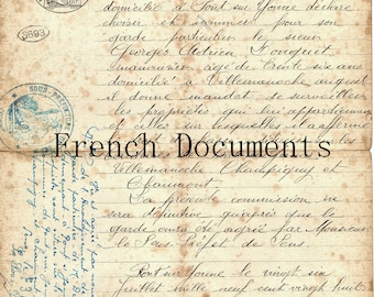 Documentos franceses Set 3