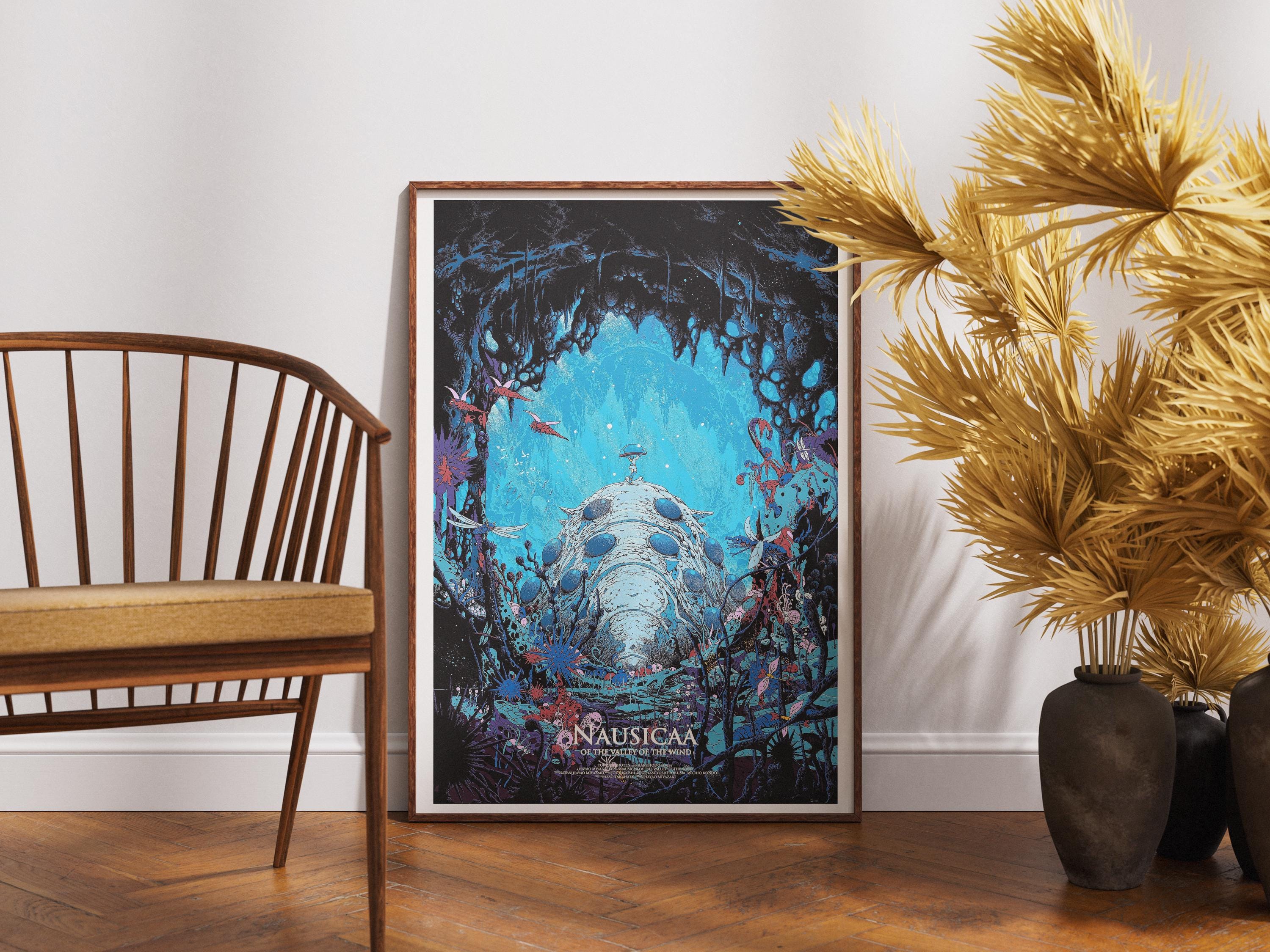 Nausicaa of the Valley of the Wind (1984) by Studio Ghibli Movie Poster, High Quality Film Print, Heavy Weight FSC Certified Wall Art