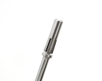 Paquete de 2 brocas para clavos de acero inoxidable de tamaño mediano de 3/32"