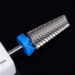 Buy 5 Get 1 Free, Best  quality 3/32”  5 in 1  Medium nail drill bits for manicure, acrylic gel polish remover Barrel Carbide