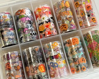 10er Nagelfolien Transferfolie (Art.#14)