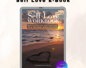 Self-Love eBook | Digital Self-Care Guide | Mindfulness & Personal Growth | Printable Self-Love Journal | Mental Wellness PDF