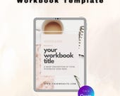 Editable Workbook Template: Printable Study Planner (PDF)