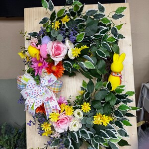 Easter Bunny Grapevine Wreath