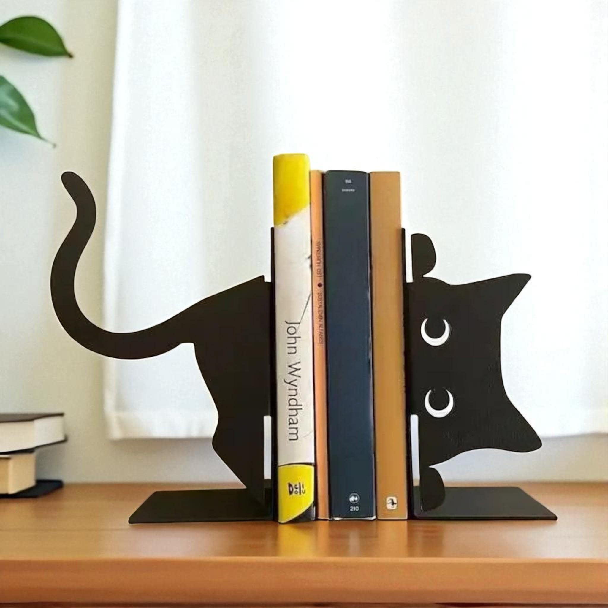 Cat Bookends - Etsy