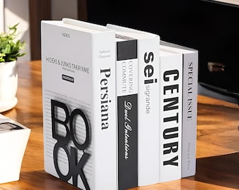 BOOK Word Metal Bookends – Heavy Duty Office Book Rack – Stylish Book Holder for Home & Office – Unique Gift for Book Lovers