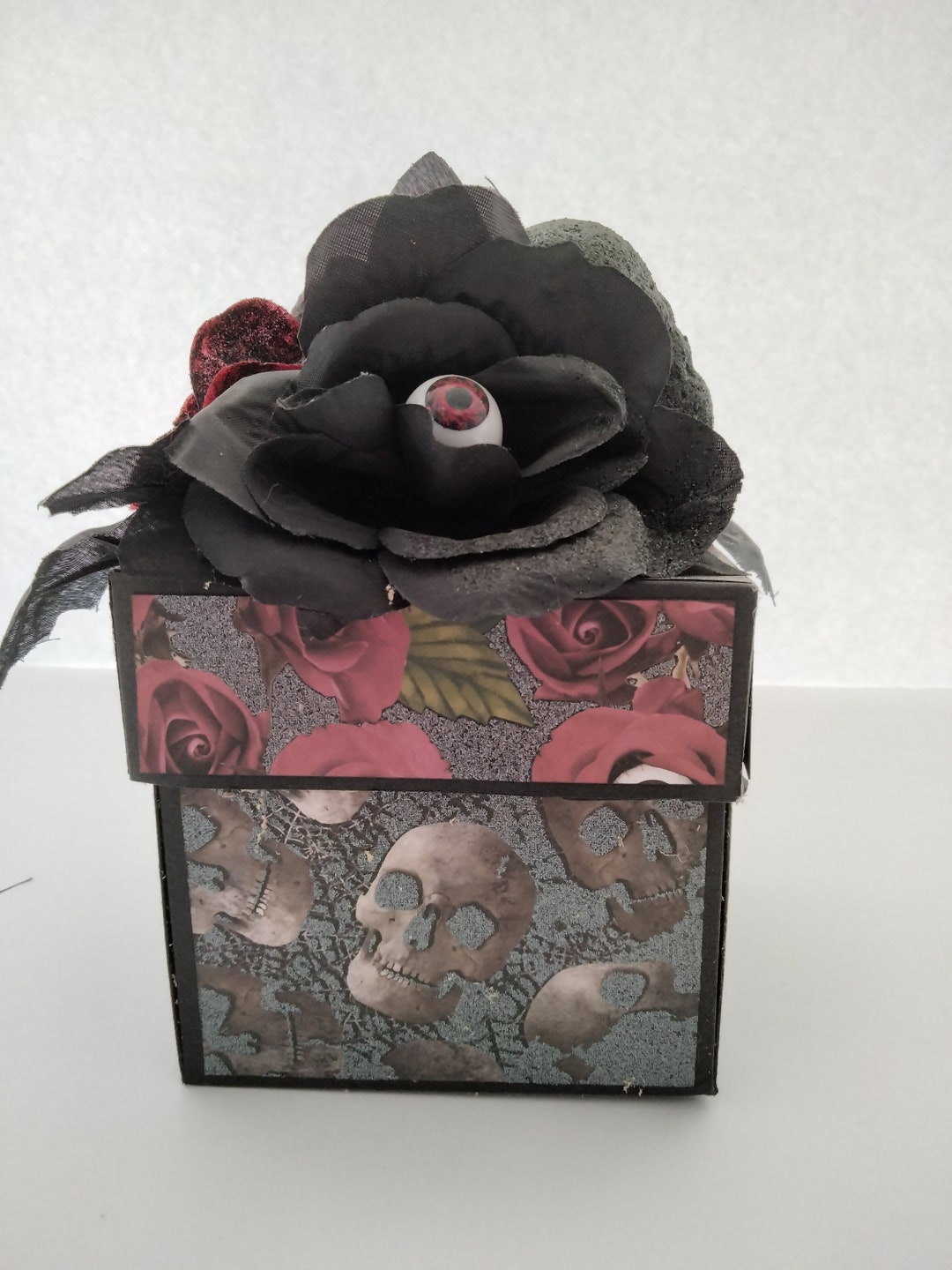Halloween Explosion Box Gothic Garden Etsy