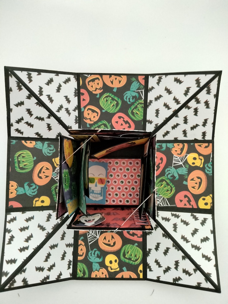 Halloween Explosion Box - Monster Mash - Etsy