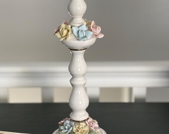イタリア製陶器の花瓶「カポディモンテ」 - Etsy 日本